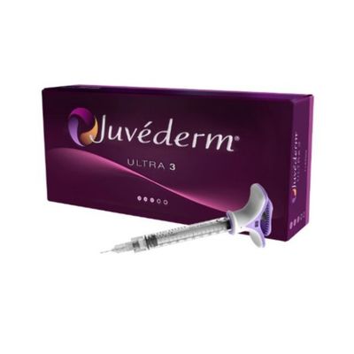 1.0ml Juvederm relleno cutáneo y gel de ácido hialurónico para llenar arrugas y líneas