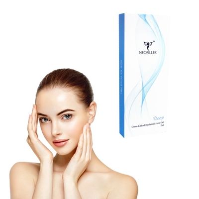 El relleno de ácido hialurónico altamente recomendado para inyecciones hipodérmicas en el sitio facial