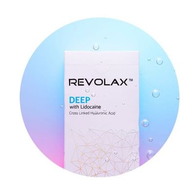 Revolax Ácido hialurónico Relleno facial para la piel de larga duración 6-12 meses Efecto