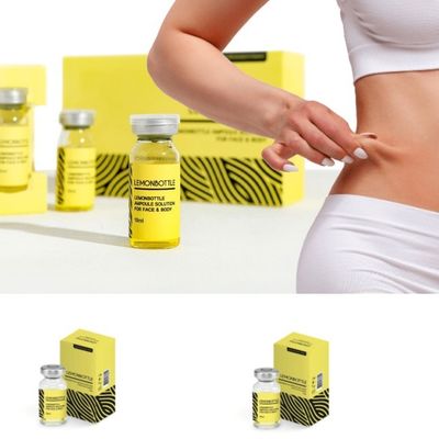Solución de grasa de Corea Botella de limón 10ml*5 Disolvente de grasa Venta en línea
