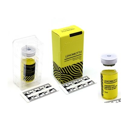Solución líquida disolvente de grasa de botella de limón unisex para lipólisis