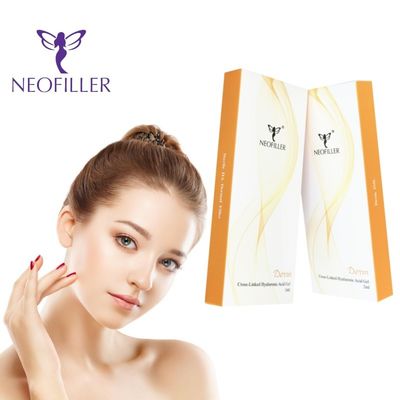 Neofiller Hipodérmico Facial Dermal Filler Cruzado 24 mg/ml Concentración 9-12 meses Longevidad