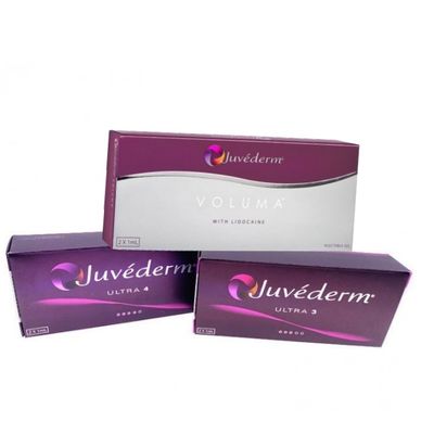 Seguridad Juvederm Ultra Plus Relleno 1ml 2Jeringas Gel inyectable de ácido hialurónico para contorno facial y reducción de arrugas