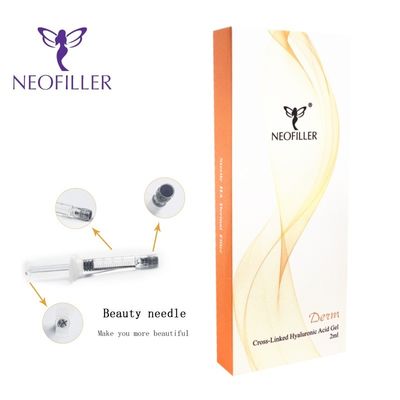 24 mg/ ml de relleno dérmico de ácido hialurónico transparente para inyección facial