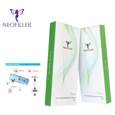 Neofiller 24mg/ml Relleno de ácido hialurónico transparente para inyección facial