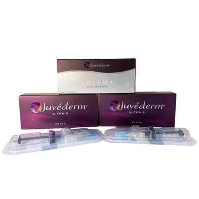 2 ml de cuidado facial Juvederm Enlace cruzado de relleno dérmico con inyección de ácido hialurónico