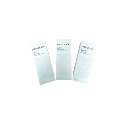Revolax Filler Dermológico Finísimo y Profundo Sub Q de Ácido Hialurónico Enlazado Cruzado 1.1 ml