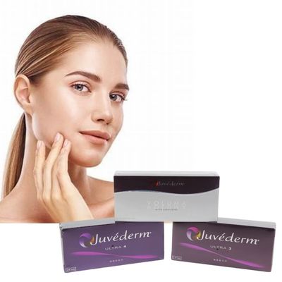 El labio de la cara reticuló el gel ácido hialurónico cutáneo de Juvederm Ultra3 del llenador