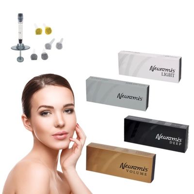 Neuramis Dermal Filler Ácido hialurónico para resultados de aspecto natural en línea y en el entorno clínico