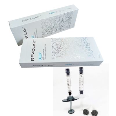 Multa cutánea ácida hialurónica Subq profundo del llenador de Revolax 1.1ml para alisar y llenar
