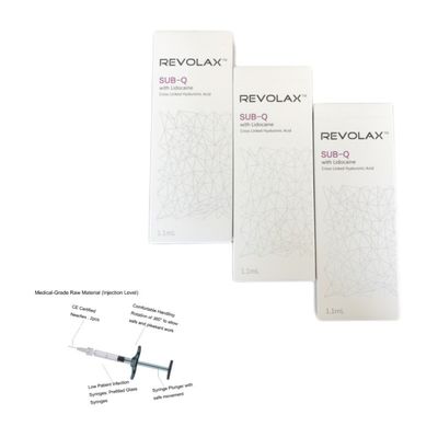 Rejuvenecimiento facial con Revolax Dermal Filler 6-12 meses Duración del efecto del ácido hialurónico