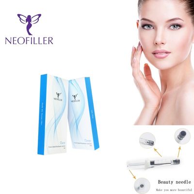 Neofiller 24mg/ml Hyaluronic Acid Dermal Filler para mejoras faciales duraderas