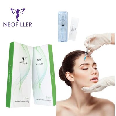 24 mg/ml Hyaluronic Acid Dermal Filler para el mejoramiento facial natural