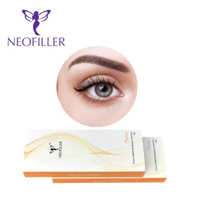 Relleno de ácido hialurónico transparente para rejuvenecer la piel facial