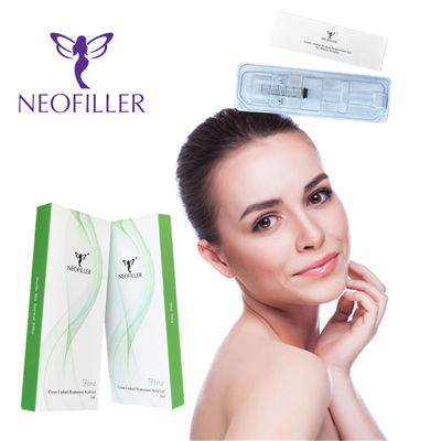 Inyecciones de ácido hialurónico facial transparente seguro para todos los tipos de piel