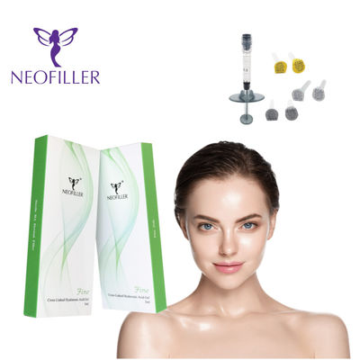 Inyecciones de ácido hialurónico facial transparente seguro para todos los tipos de piel