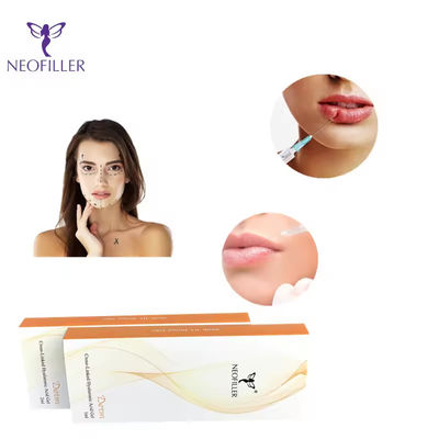 Neofiller 2ml Relleno dérmico de ácido hialurónico Lido Gel inyectable Mejora del rejuvenecimiento facial