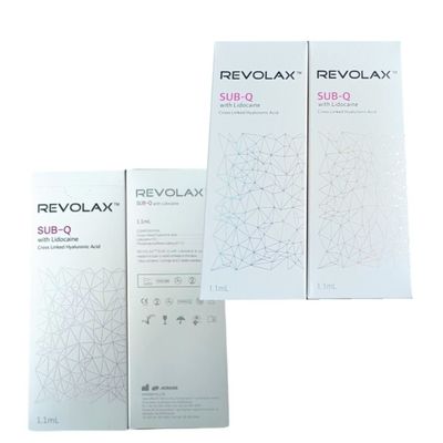 6 a 12 meses Efecto de duración Revolax Relleno dérmico para una apariencia natural y renovada