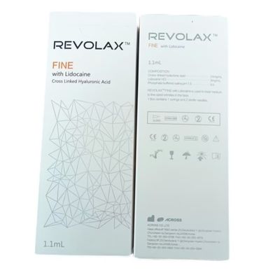 6 a 12 meses Efecto de duración Revolax Relleno dérmico para una apariencia natural y renovada