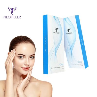 Relleno dérmico de ácido hialurónico 24mg/ml en 5ml para contorno facial suave y natural