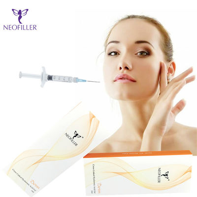 Piel suave y joven Ácido hialurónico Relleno dérmico Inyección facial Gel inyectable Tratamiento para reducir las arrugas