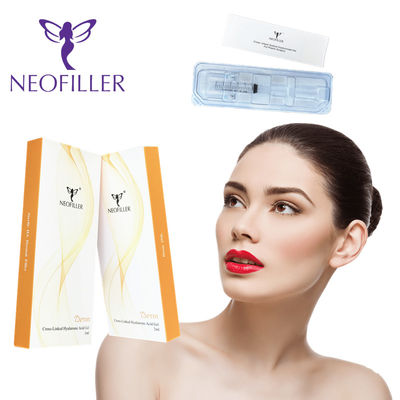 Piel suave y joven Ácido hialurónico Relleno dérmico Inyección facial Gel inyectable Tratamiento para reducir las arrugas