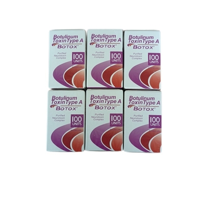 Inyección de 100U de Botox antiarrugas para la reducción de arrugas