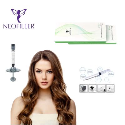 24 mg-ml Ácido hialurónico Relleno dérmico Gel inyectable Inyección facial Mejoramiento del tratamiento de rejuvenecimiento