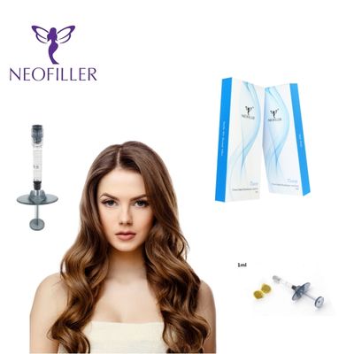 Neofiller 24 mg-ml Relleno dérmico de ácido hialurónico Gel inyectable Reducción de arrugas Mejora facial