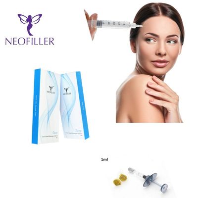 Neofiller 5 ml Hyaluronic Acid Dermal Filler 24mg-ml Jeringa inyectable para mejorar el rejuvenecimiento facial