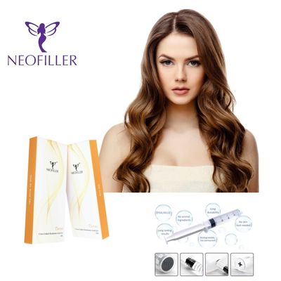 Neofiller 24 mg-ml Relleno dérmico de ácido hialurónico Gel inyectable Reducción de arrugas Mejora facial