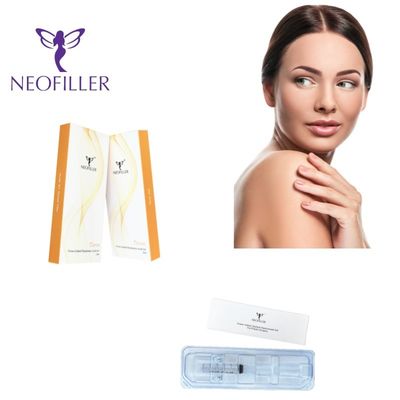 Neofiller 24 mg-ml Relleno dérmico de ácido hialurónico Gel inyectable Reducción de arrugas Mejora facial