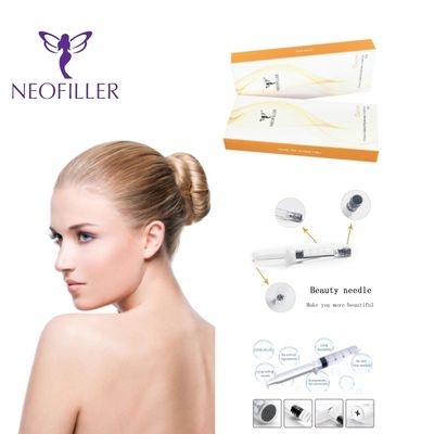 Neofiller 24 mg-ml Relleno dérmico de ácido hialurónico Gel inyectable Reducción de arrugas Mejora facial