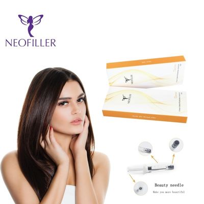 Neofiller 24 mg-ml Relleno dérmico de ácido hialurónico Gel inyectable Reducción de arrugas Mejora facial