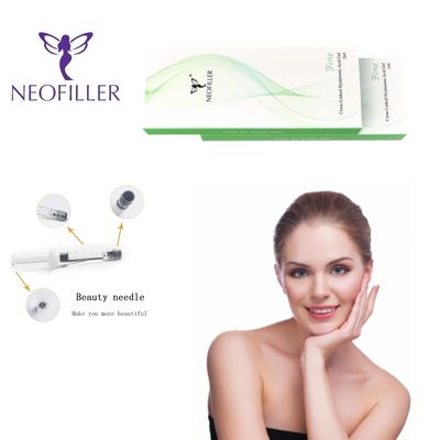 Almacenamiento a temperatura ambiente Ácido hialurónico Relleno dérmico Gel inyectable Apariencia juvenil de larga duración Mejoramiento facial