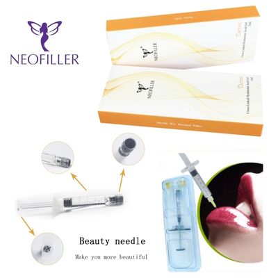 Ácido hialurónico Premium Relleno dérmico Gel inyectable Inyección facial Mejoramiento del tratamiento de rejuvenecimiento