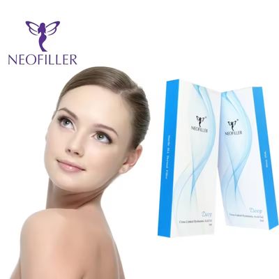 Neofiller Profundo 24mg-ml Ácido hialurónico Relleno dérmico Gel inyectable 9-12 meses Longevidad Inyección hipodérmica