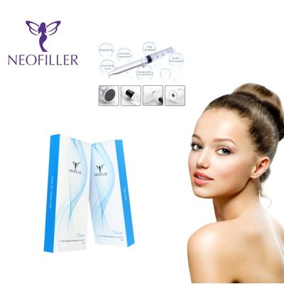 Neofiller 24mg-ml Ácido hialurónico Relleno dérmico Gel inyectable de 9 a 12 meses