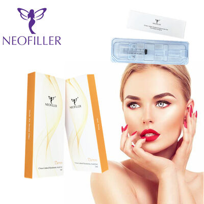 Neofiller Hyaluronic Acid Dermal Filler con concentración de 24 mg/ml y enlace cruzado durante 9-12 meses