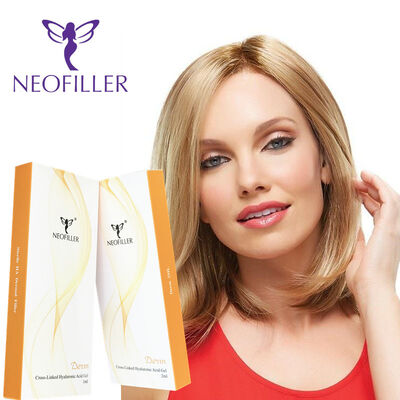 Neofiller 24mg-ml Ácido hialurónico Relleno dérmico Gel inyectable cruzado 9-12 meses Mejora de la longevidad