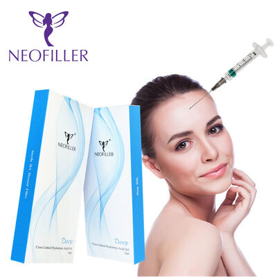 Neofiller 24mg-ml Ácido hialurónico relleno dérmico gel inyectable 9-12 meses longevidad Solución de almacenamiento a temperatura ambiente