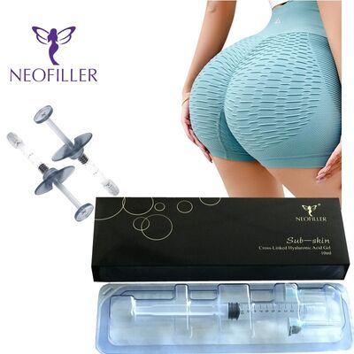 Neofiller 24 mg-ml Relleno dérmico de ácido hialurónico Gel inyectable transparente Rejuvenecimiento facial de longevidad de 9 a 12 meses
