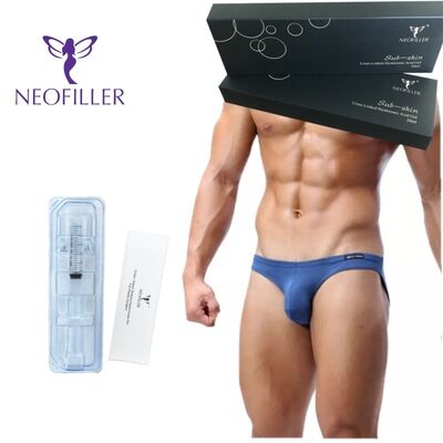 Neofiller 24 mg-ml Relleno dérmico de ácido hialurónico Gel inyectable transparente Rejuvenecimiento facial de longevidad de 9 a 12 meses