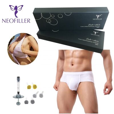 Neofiller 24 mg-ml Relleno dérmico de ácido hialurónico Gel inyectable transparente Rejuvenecimiento facial de longevidad de 9 a 12 meses