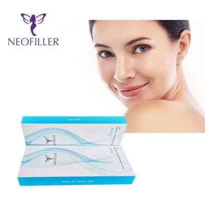 Acido hialurónico 24 mg-ml de enlace cruzado con relleno dérmico Gel inyectable 9-12 meses Longevidad Solución de rejuvenecimiento facial