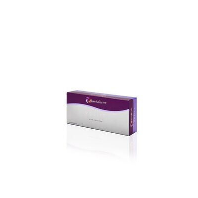 Contour de mejilla Juvederm Relleno dérmico Ácido hialurónico Gel inyectable Fórmula de restauración del volumen