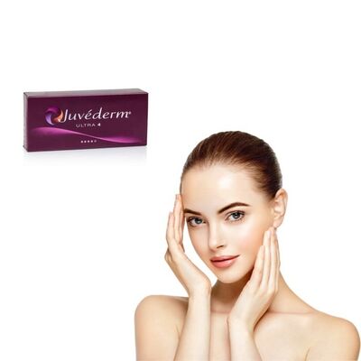 Simetría facial Juvederm Relleno dérmico Ácido hialurónico Gel inyectable Solución de aumento de labio