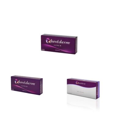 Simetría facial Juvederm Relleno dérmico Ácido hialurónico Gel inyectable Solución de aumento de labio
