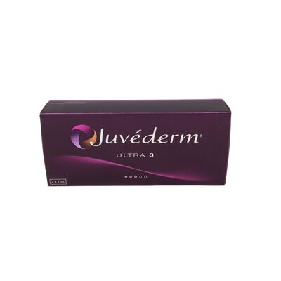 Plumping Juvederm Relleno dérmico Ácido hialurónico Gel inyectable Mejora del contorno del volumen facial