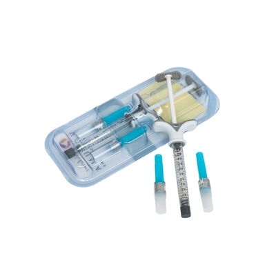 Relleno Dérmico Juvederm con Ácido Hialurónico Reticulado en 2 jeringas de 1ml para una Duración de 9-12 Meses